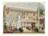 Great Exhibition  1851: Central Transept of the Crystal Palace