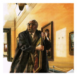 Taxi Driver Stealing Goya's Portrait of Wellington