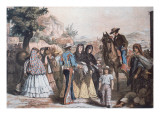 Traditional Mexican Mid-Nineteenth Century Costumes