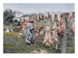Arab Butchery in Algeria  Late 19th Century