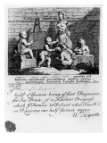 A Subscription Ticket for 'A Harlot's Progress'  1731