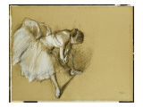 Dancer Adjusting Her Shoe  C1890