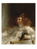 Portrait of Leroy King as a Young Boy  1888
