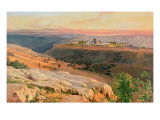 Jerusalem from the Mount of Olives  1859