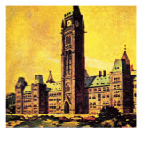 Canada's Parliament House in Ottawa