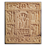 Christ Enthroned  from an Evangelistary