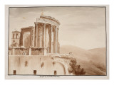 The Temple of the Tiburtine Sibyl  1833