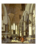 The Interior of the Oude Kerk  Amsterdam