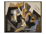 Cubist Still Life in Blue and Grey  C1917