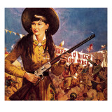 Sharpshooter Annie -- Annie Oakley and Her Gun