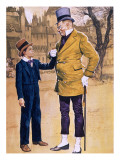 Mr Micawber and David Copperfield