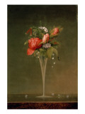 Still Life with Wine Glass  1860