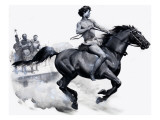 Alexander the Great Riding Bucephalus