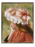 Head of a Young Girl in a Red Hat