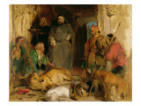 A Study for Bolton Abbey in the Olden Time