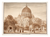 St Peter's Seen from a Vineyard  1833
