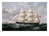 Clipper Barque 'Procymatia' Off Dover