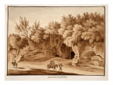 Burial Chamber  Via Labicana  1833