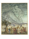 Hercules Supporting the Sky in Place of Atlas  1922
