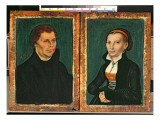 Martin Luther  Katharina Von Bora  C1526