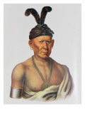 Wakechai or 'Crouching Eagle'  a Sauk Chief