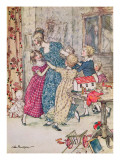 A Flushed and Boisterous Group'  Book Illustration