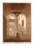Interior of Michelangelo's House  1833