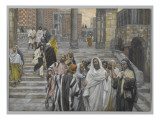 The Disciples Admire the Buildings of the Temple