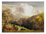 Landscape  Figures and Cattle