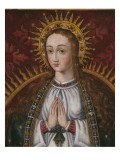 The Immaculate Conception  Detail of the Virgin