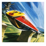 Artist's Conception of a Glider Train