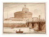 The Bridge of Hadrian's Tomb  1833