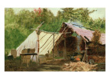 Camp in the Maine Wood  No3  1879