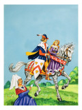 Prince and Princess on a Horse