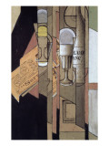 Verres  Journal Et Bouteille De Vin  Collage