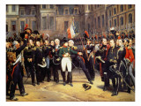 Les Adieux De Fontainebleau  20th April 1814