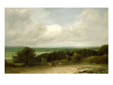 Wooded Landscape with a Ploughman
