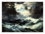 Moonlit Shipwreck at Sea  1901