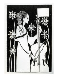 Lady with Cello  from 'Le Morte D'Arthur'