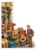 Corned Beef Being Sold in England in 1870