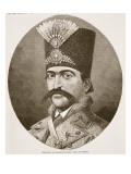 Portrait of Nasser-Ed-Deen  Shah of Persia