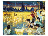 Loy Krathong Festival in Bangkok