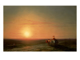 Peasants Returning from the Fields at Sunset