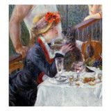 The Luncheon of the Boating Party  1881