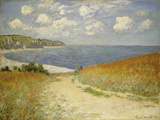 Path in the Wheat at Pourville  1882