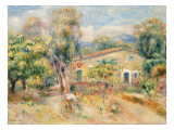 Collettes Farmhouse  Cagnes  1910