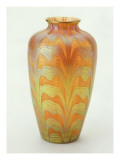 Opaque Vase with Enamel Decoration