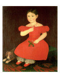 Portrait of a Girl in a Red Dress