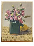 A Bouquet of Flowers and a Lemon  1924