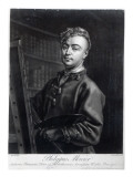 Self Portrait  Engraved by John Faber  1735